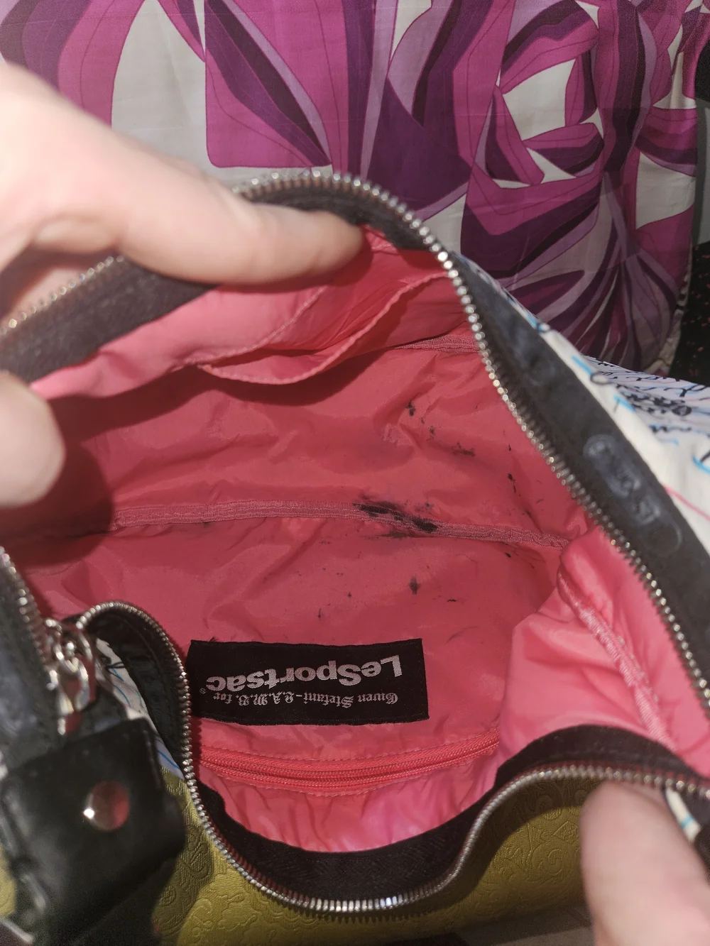 LAMB by LeSportsac Gwen Stefani Hobo Bag! Pre-Owned Vintage - Y2K - Rare!